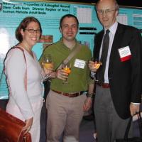 Karen O'Brien, Willy Lensch and Lou Guenin, ISSCR 2004 Boston, MA